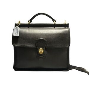 Coach | Vintage Willis Bag | Navy Glove-Tanned Leather | Style 9927